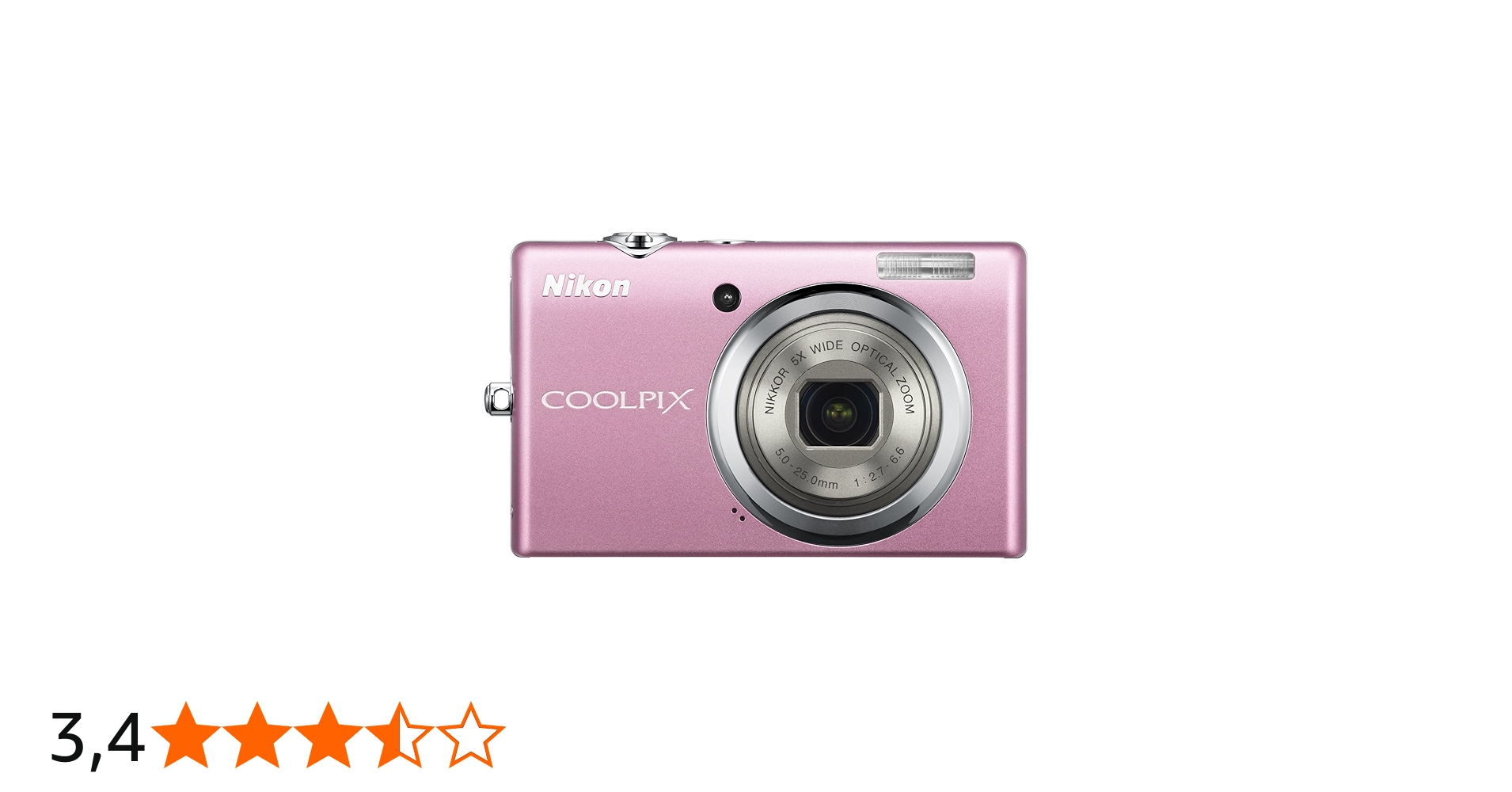 Nikon Câmera digital Coolpix S570 de 12 MP com zoom de redução de