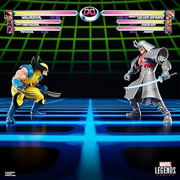 Amazon.com: Marvel Legends Series Gamerverse Wolverine vs Marvel's