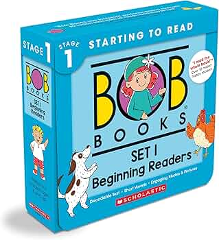 Amazon.com: Bob Books - Set 1: Beginning Readers Box Set | Phonics