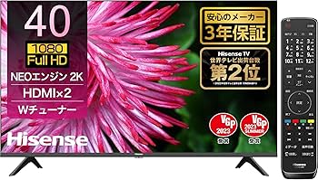 Amazon.co.jp: Hisense 40 V Full HD LCD TV, 40 A 35 G, Double Tuner