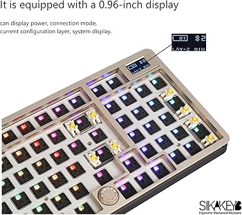 Amazon.com: SIKAKEYB SK8 Castle 95% CNC Aluminium Metal Mechanical