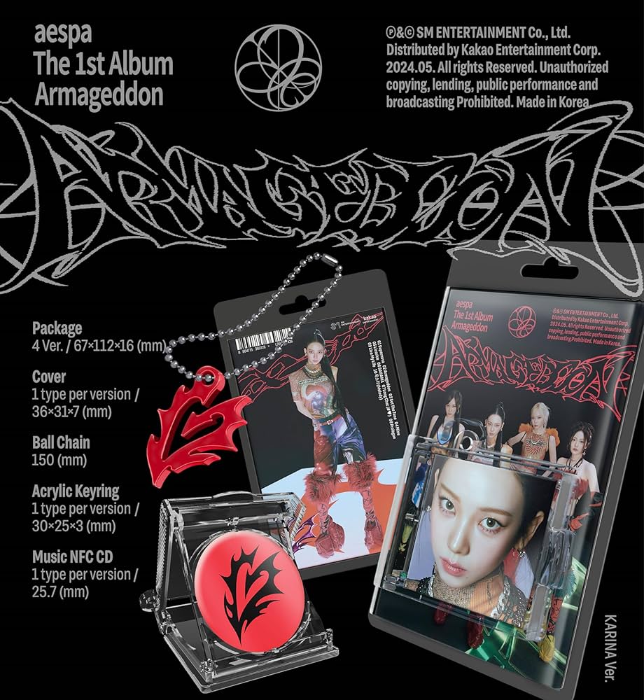aespa Armageddon rhythmnation rn特典 8枚セット aespa Armageddon