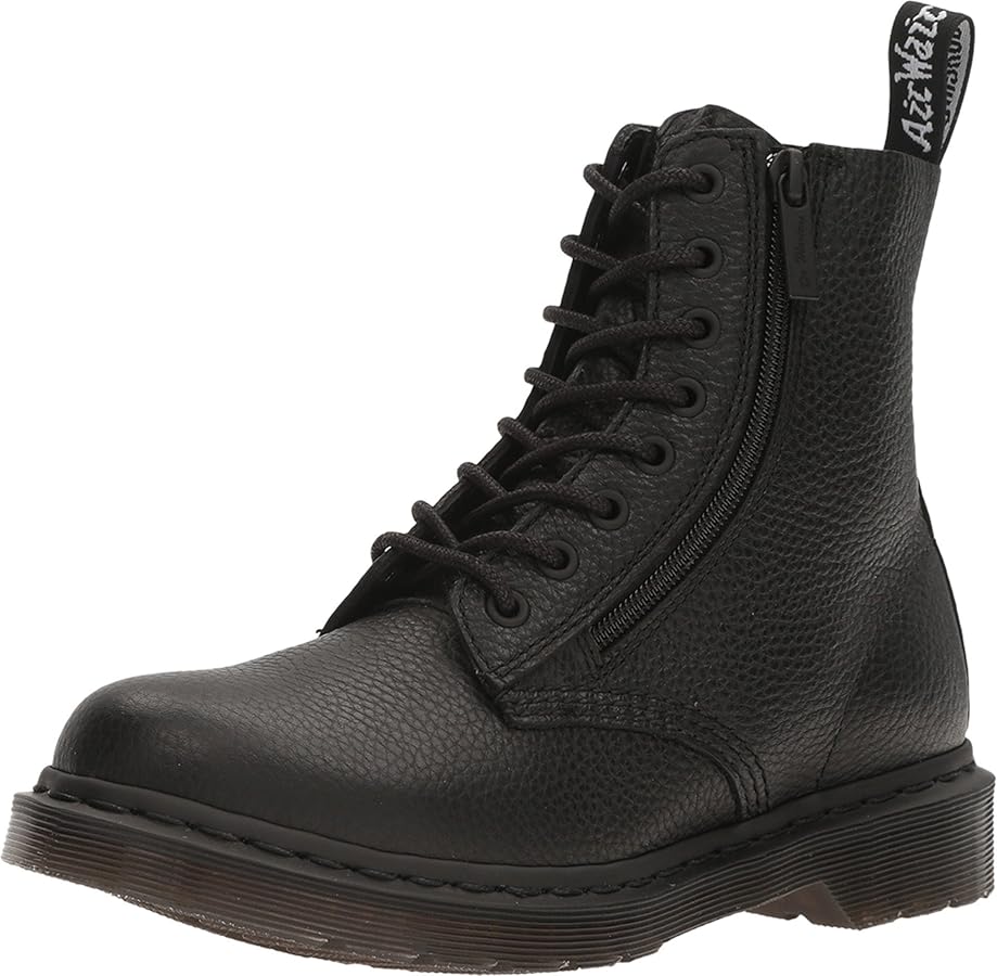Amazon.com | Dr. Martens Women's 1460 Pascal Zip Milled Nappa 8