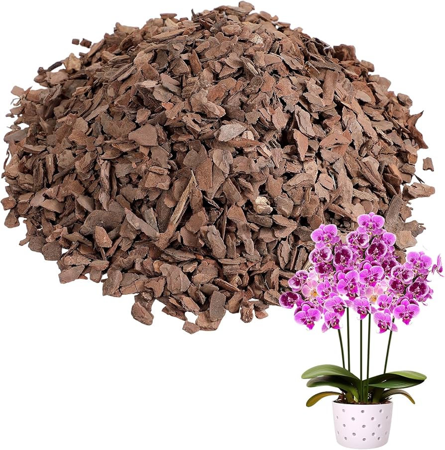 Amazon.com : 4qt New Zealand Orchid Bark, 1/2-3/4in Sun-Dried