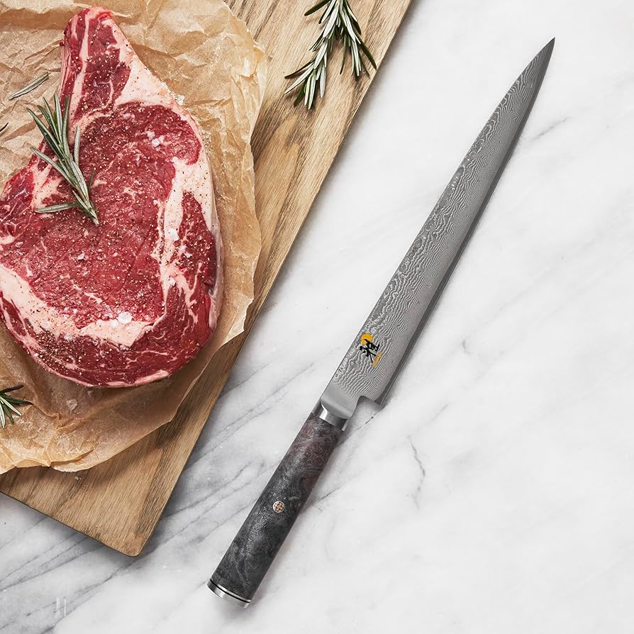 Amazon.com: Miyabi Black 5000MCD67 9.5-inch Slicing Knife: Home