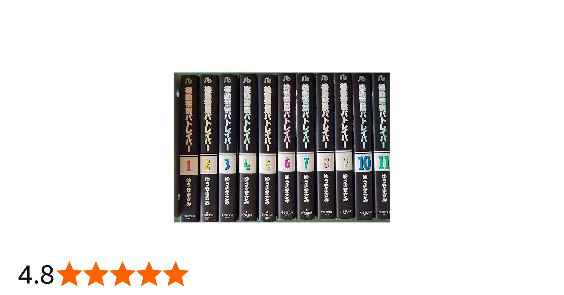 機動警察パトレイバー 文庫版 コミックセット (小学館文庫