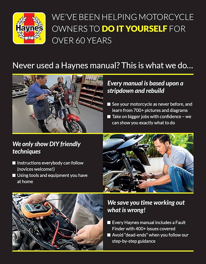 Kawasaki ZX636 (ZX-6R) & ZX600 (ZX-6RR) '03 to '06 (Haynes Service