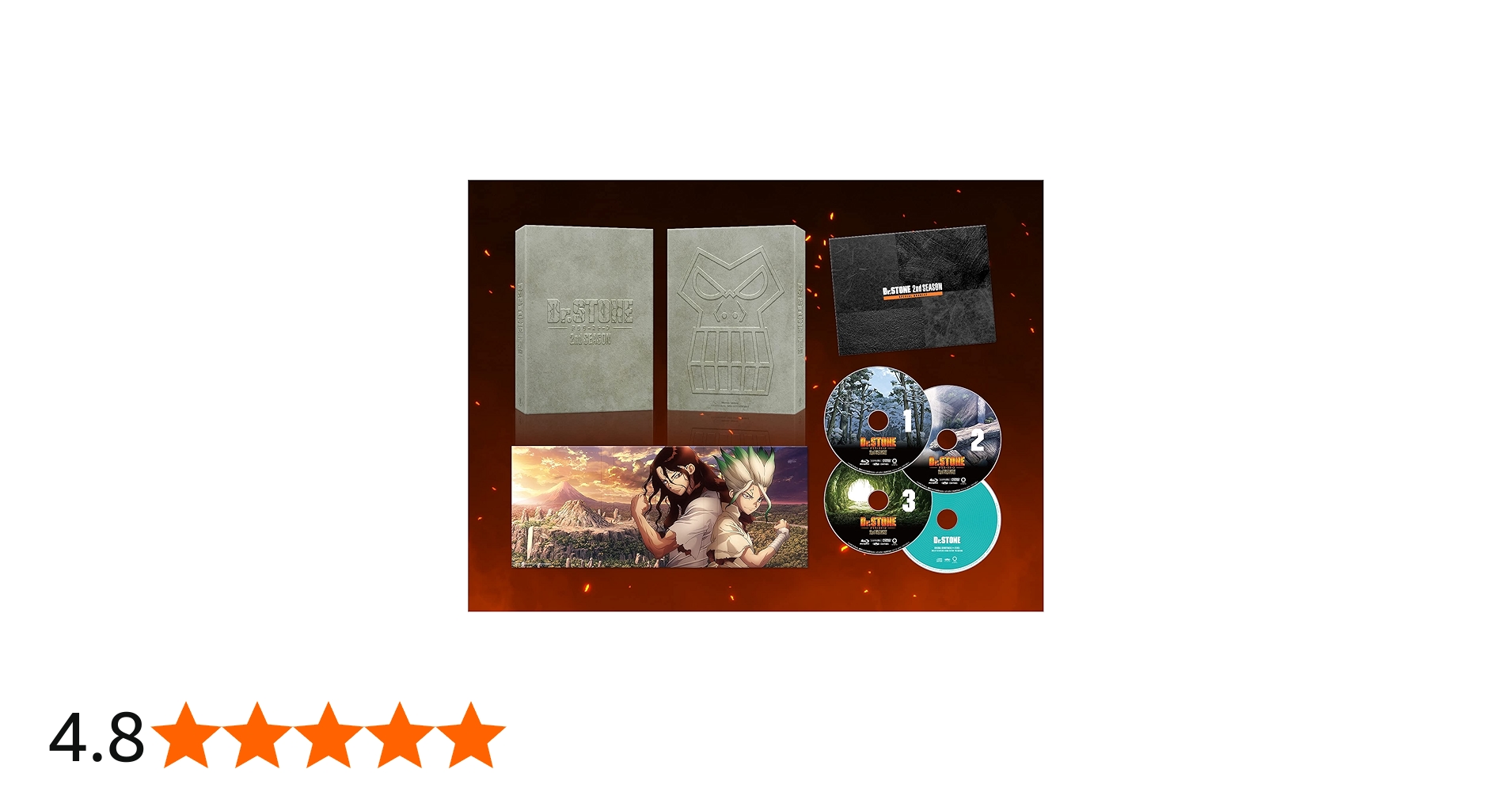 Amazon.co.jp: 『Dr.STONE』2nd SEASON Blu-ray BOX【初回生産限定版