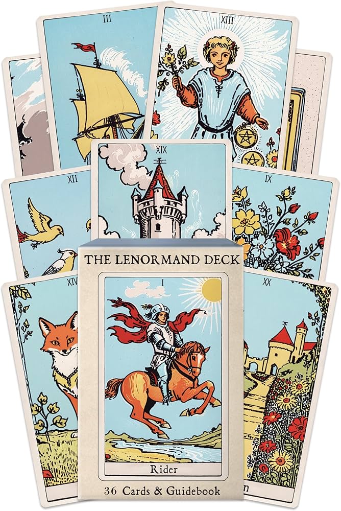 Amazon.co.jp: THE GOLDEN LENORMAND 黄金の夜明け団 ルノルマン