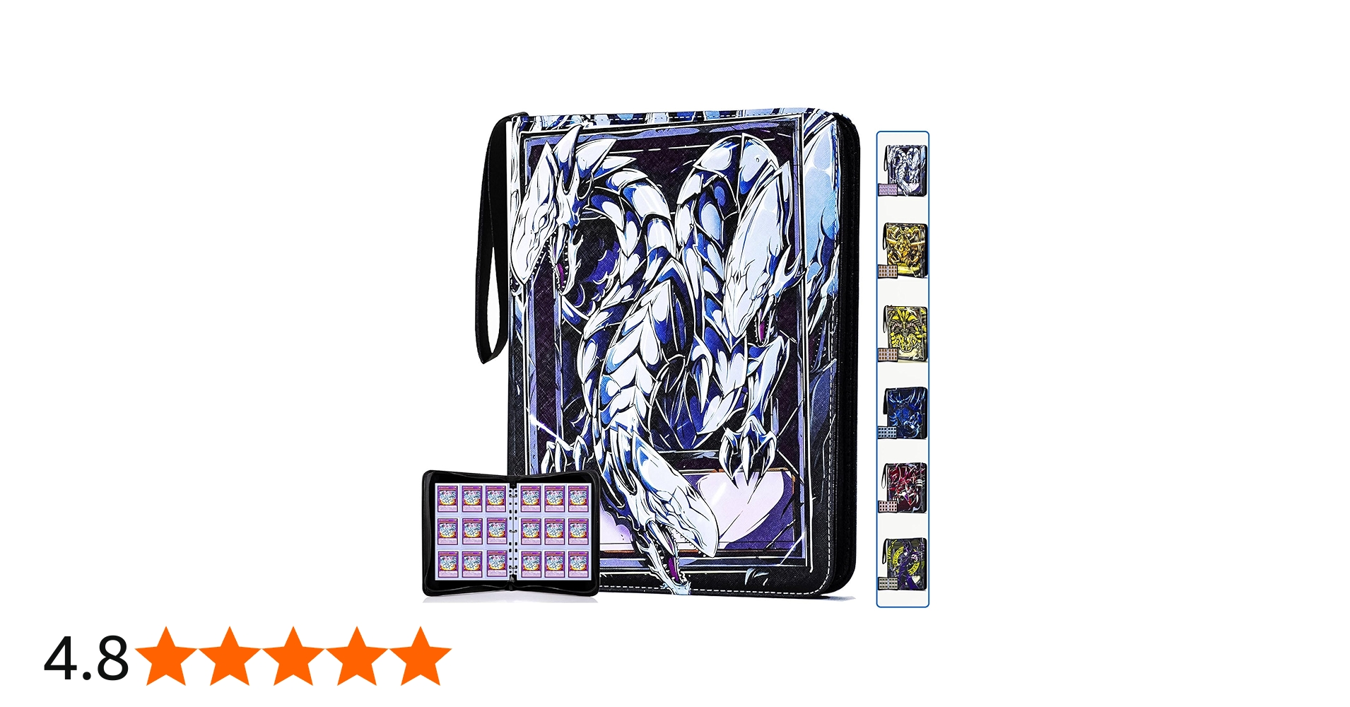 Amazon.co.jp: トレーディングカードバインダー 遊戯王カード用