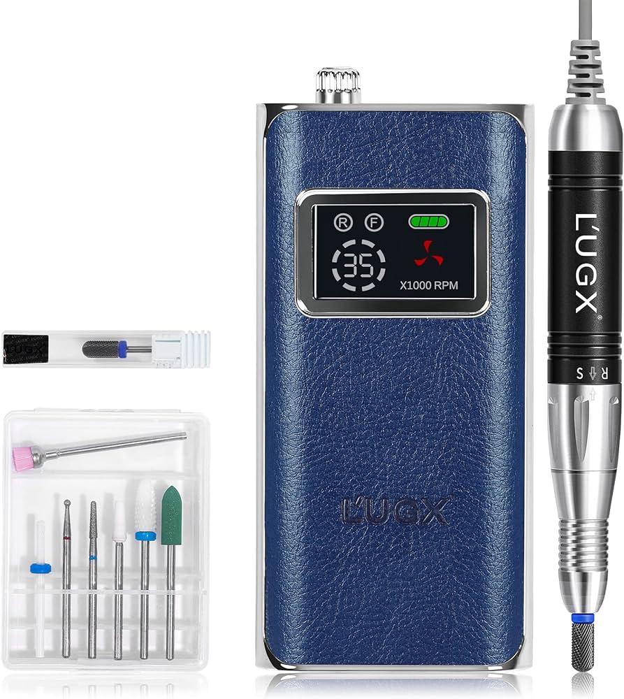 Amazon.co.jp: L'UGX 電動ネイルマシン 35000RPM ネイルマシーン プロ