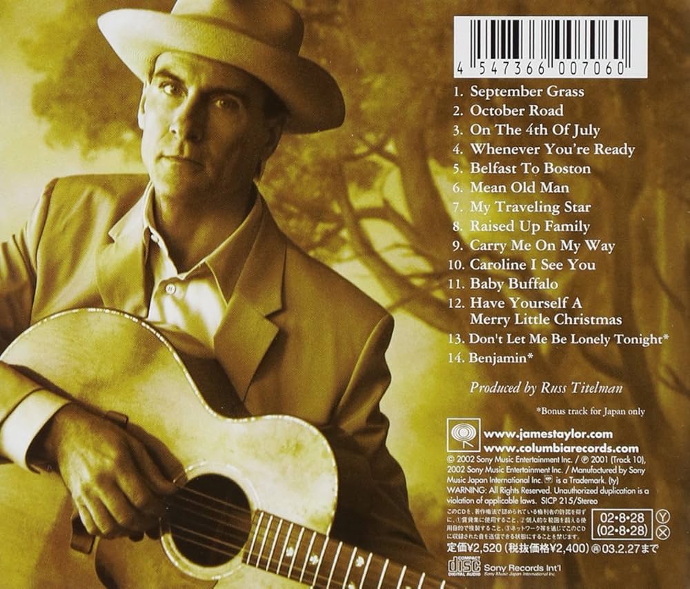 Amazon.co.jp: オクトーバー・ロード - ジェイムス・テイラー