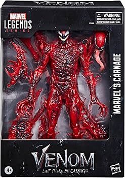 Amazon.com: Marvel Legends Series Carnage, Venom: Let There Be