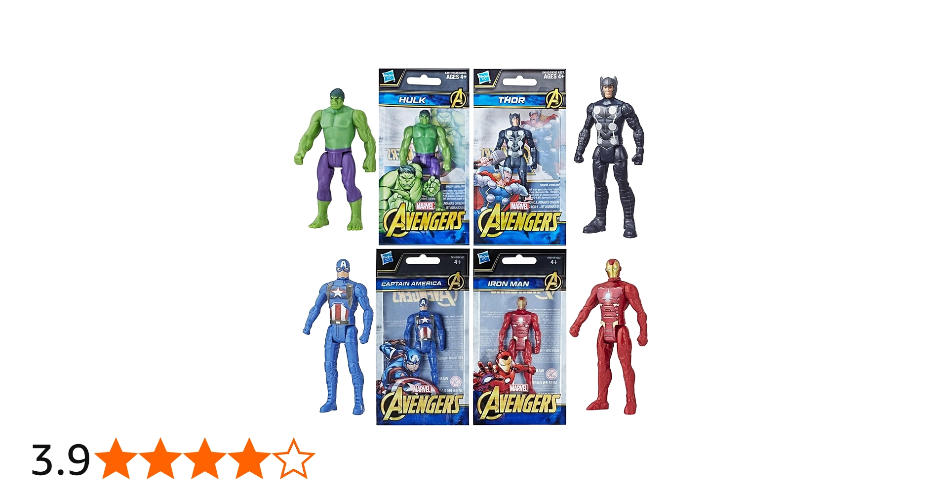 Amazon.co.jp: マーベル アベンジャーズ 可動フィギュア - 3.5インチ