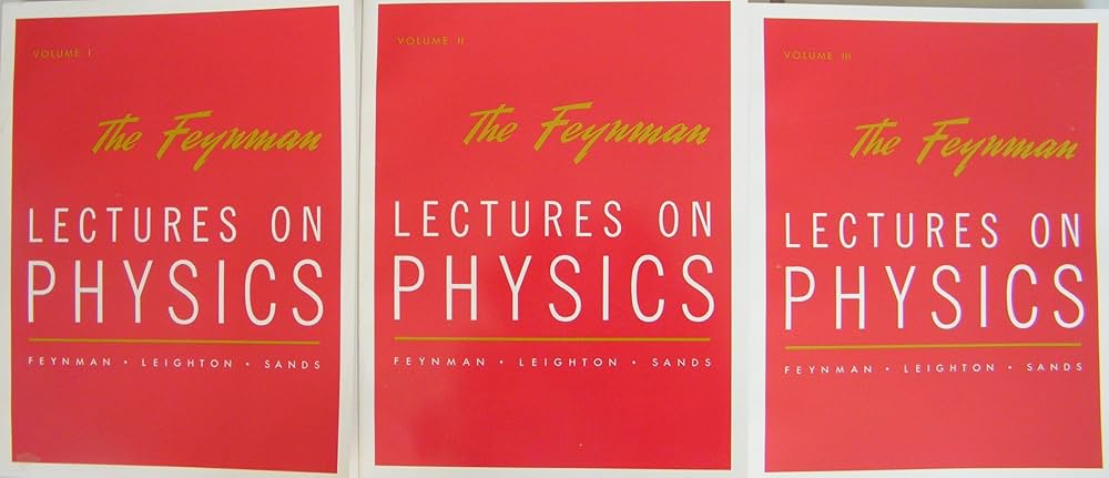 The Feynman Lectures On Physics: Complete Set Vol. 1, 2, and 3