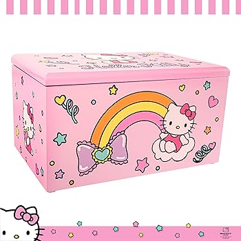 Amazon｜ハローキティ ジュエリーボックス トレイと収納付き