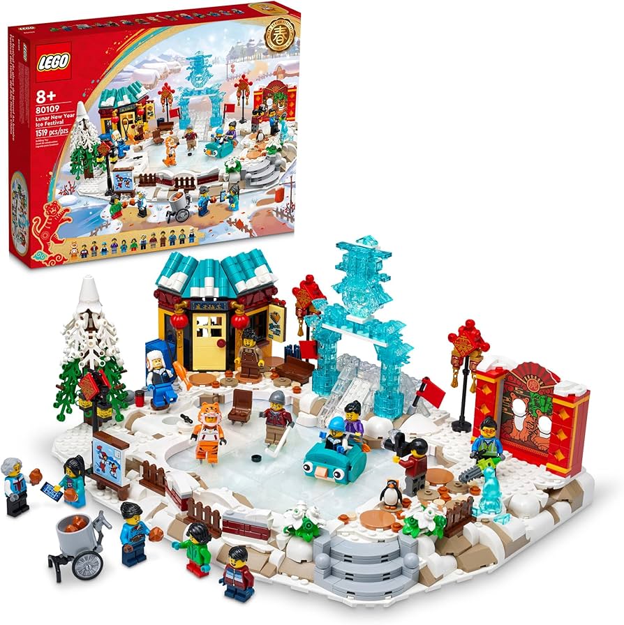 Amazon.com: LEGO Lunar New Year Ice Festival 80109 Building Kit