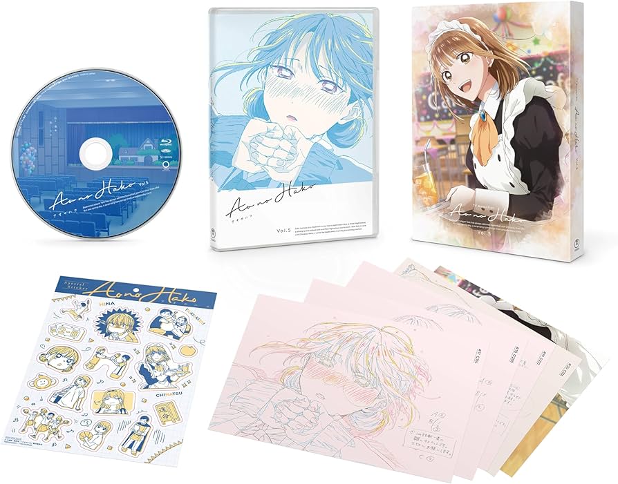 Amazon.co.jp: TVアニメ「アオのハコ」 Vol.5 初回生産限定版 [Blu-ray
