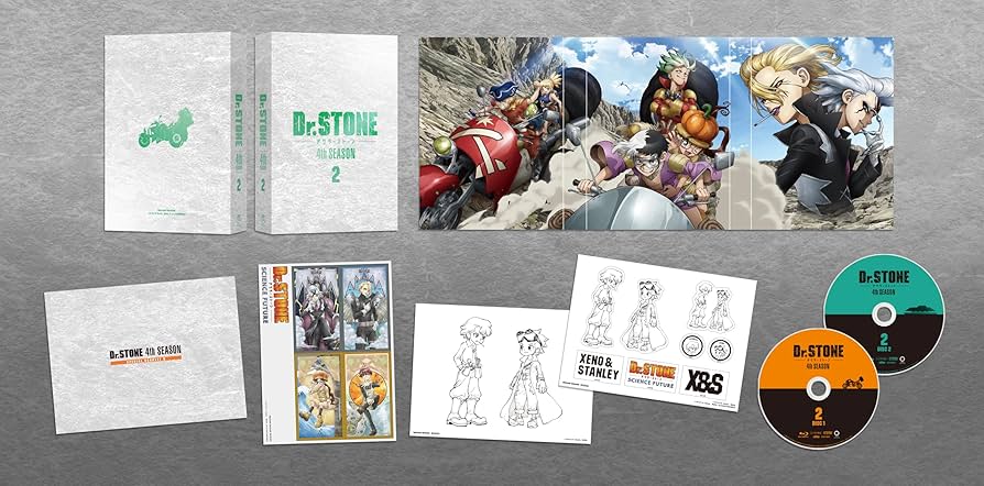 Amazon.co.jp: 『Dr．STONE』 4th SEASON Blu-ray BOX 2 初回