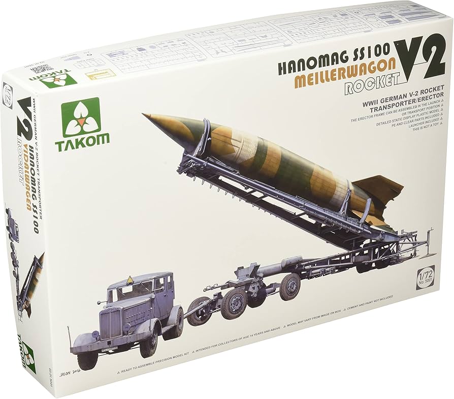 Amazon | タコム 1/72 第二次世界大戦 ドイツ軍 V-2ロケット・メイラー