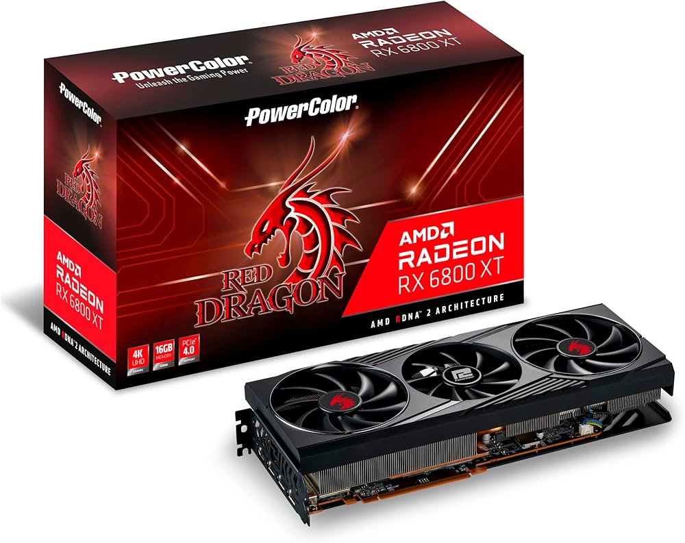 Amazon | PowerColor AMD Radeon RX 6800 XT搭載 グラフィックスカード