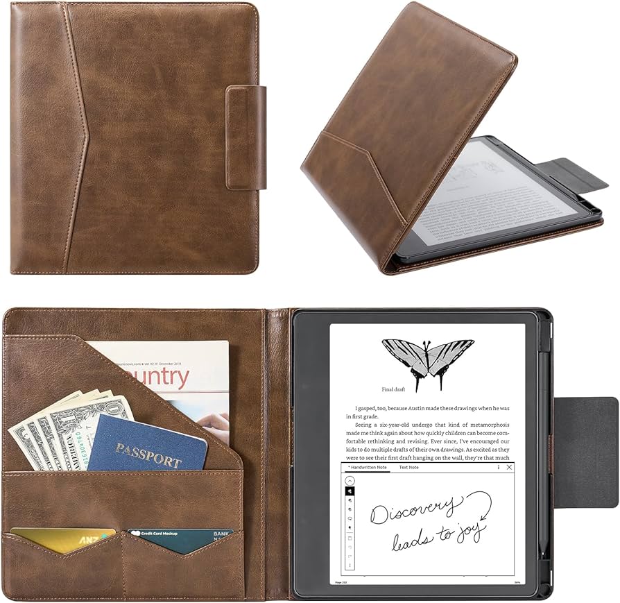 Amazon.com: CoBak Premium PU Leather Case for Kindle Scribe 10.2