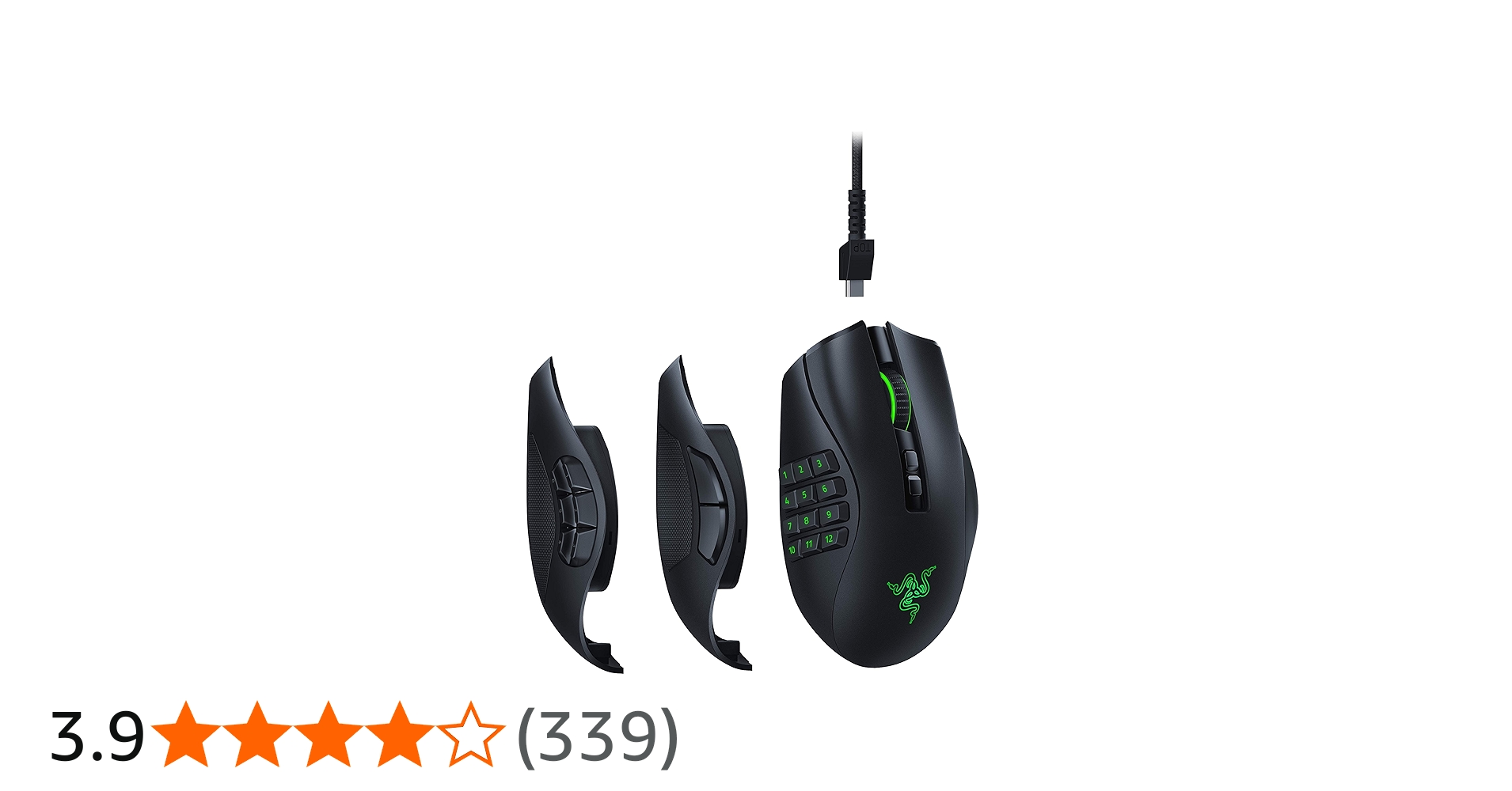 Amazon.co.jp: Razer Naga Pro ワイヤレス ゲーミングマウス 最大20