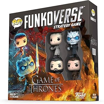 Funkoverse: Game of Thrones 100 4-Pack Board Game, Multicolor