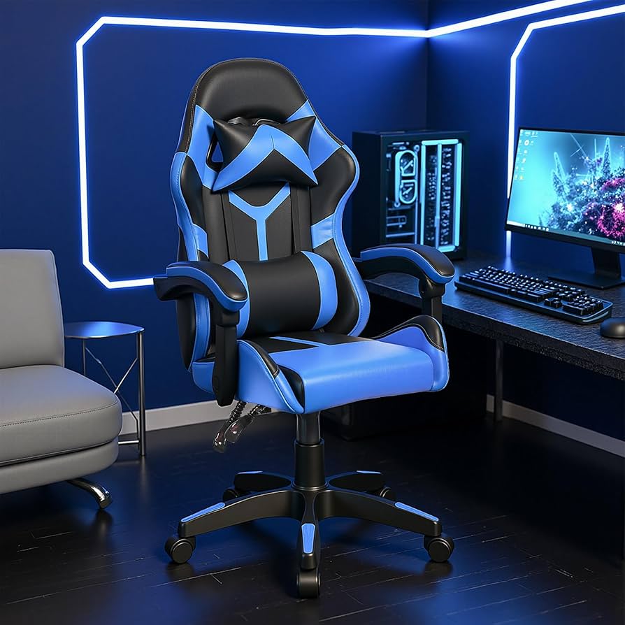 Amazon.co.jp: VECELO ゲーミングチェア gaming chair デスクチェア