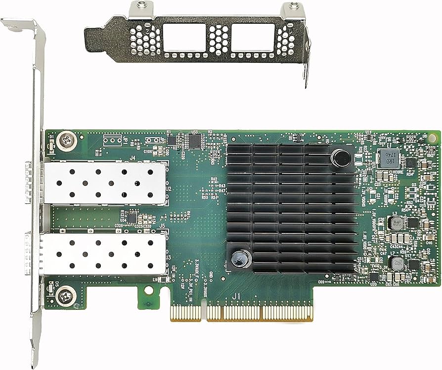 Amazon | 10/25GbE PCIE x8/x16 イーサネットアダプター デュアル