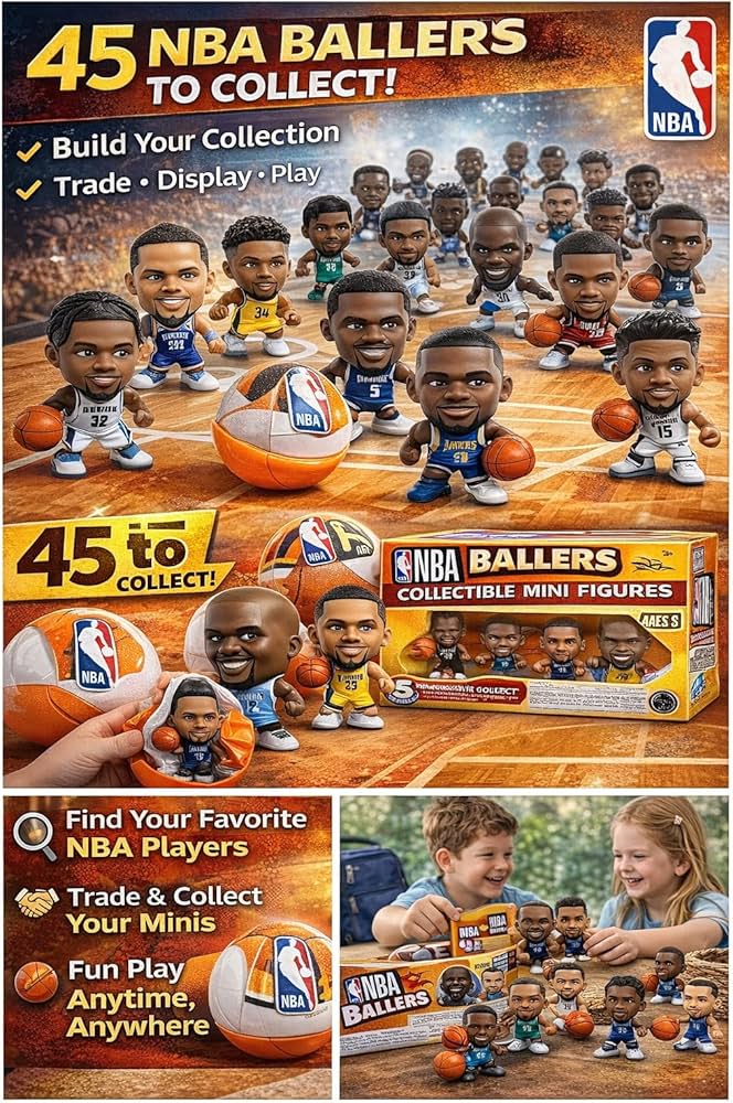 Amazon.co.jp: ZURU 5 サプライズ NBA Ballers シリーズ 2 公式 NBA