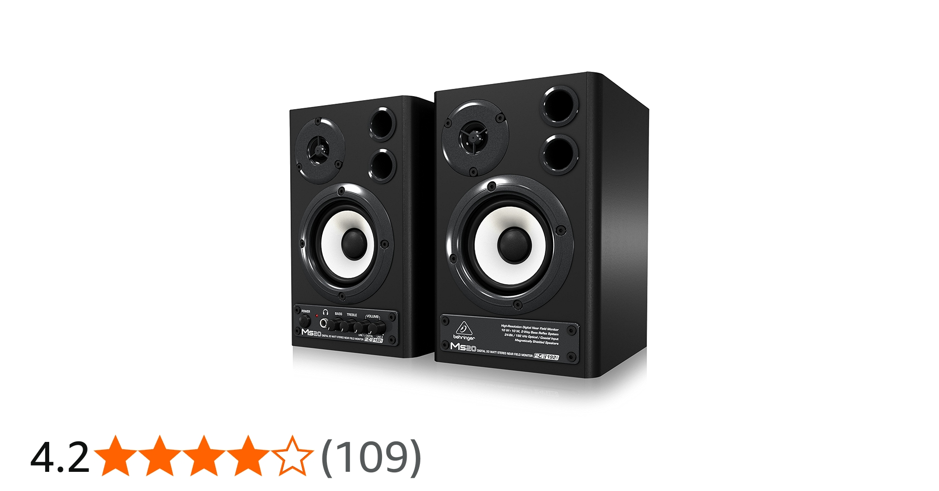 Amazon | BEHRINGER ベリンガー MS20 | モニタースピーカー | 楽器