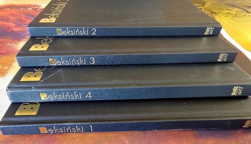 Amazon.com: Beksiński 1-4: Four-Volume Boxed Set in Etui Case