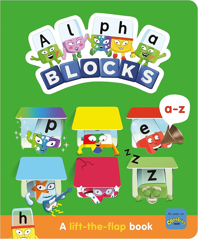 Alphablocks A-Z: A Lift-the-Flap Book | Amazon.com.br