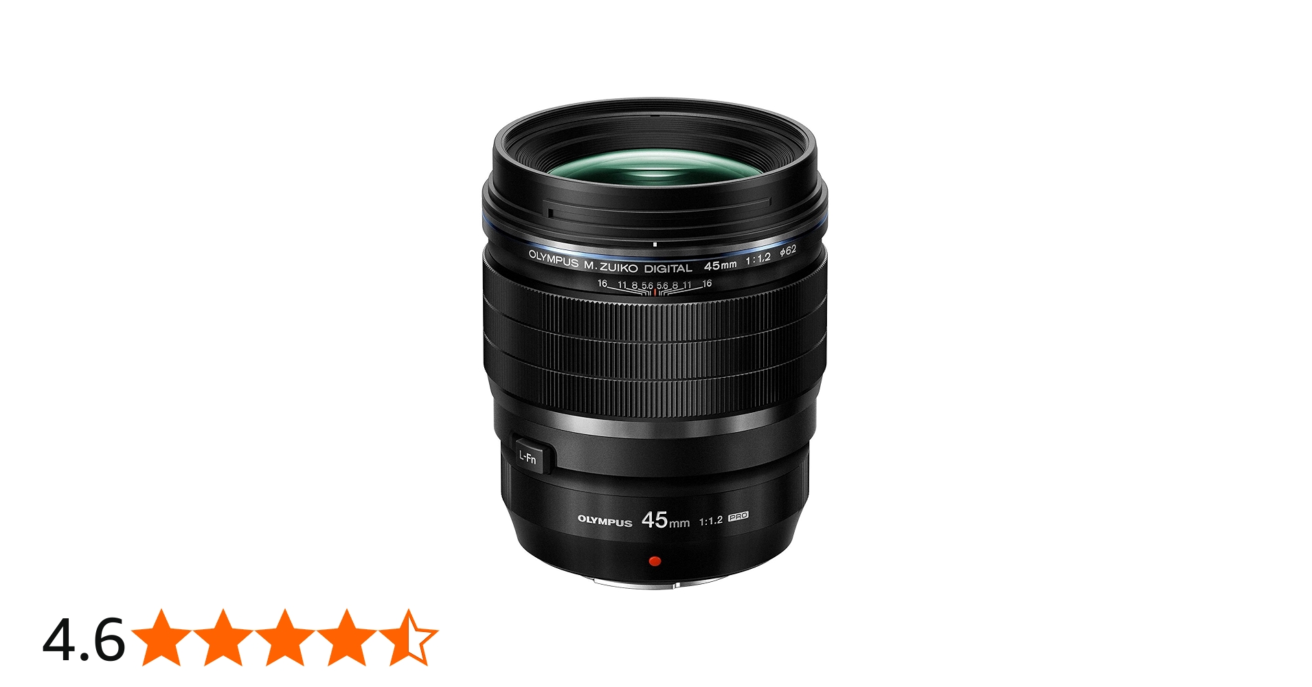 Amazon.co.jp: Olympus M.ZUIKO Digital ED 45mm F1.2 PRO マイクロ