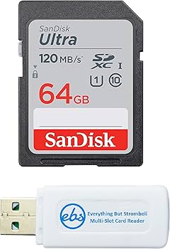 Amazon | SanDisk 64GB SDXC SD Ultra Memory Card Class 10 Works