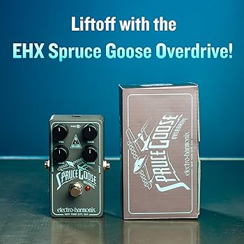 Amazon.com: Electro-Harmonix Spruce Goose Overdrive Pedal