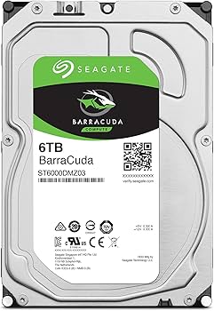 Amazon.com: Seagate BarraCuda 6TB Internal Hard Drive HDD – 3.5