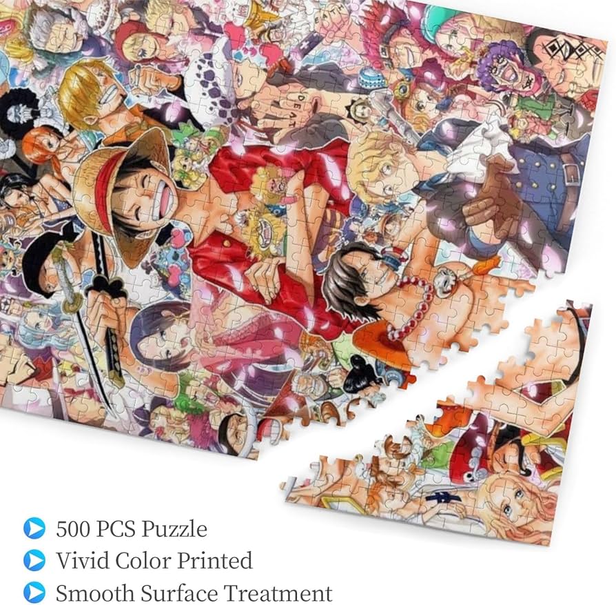 Amazon.co.jp: ワンピース アニメ ジグソーパズル 木製 500ピース