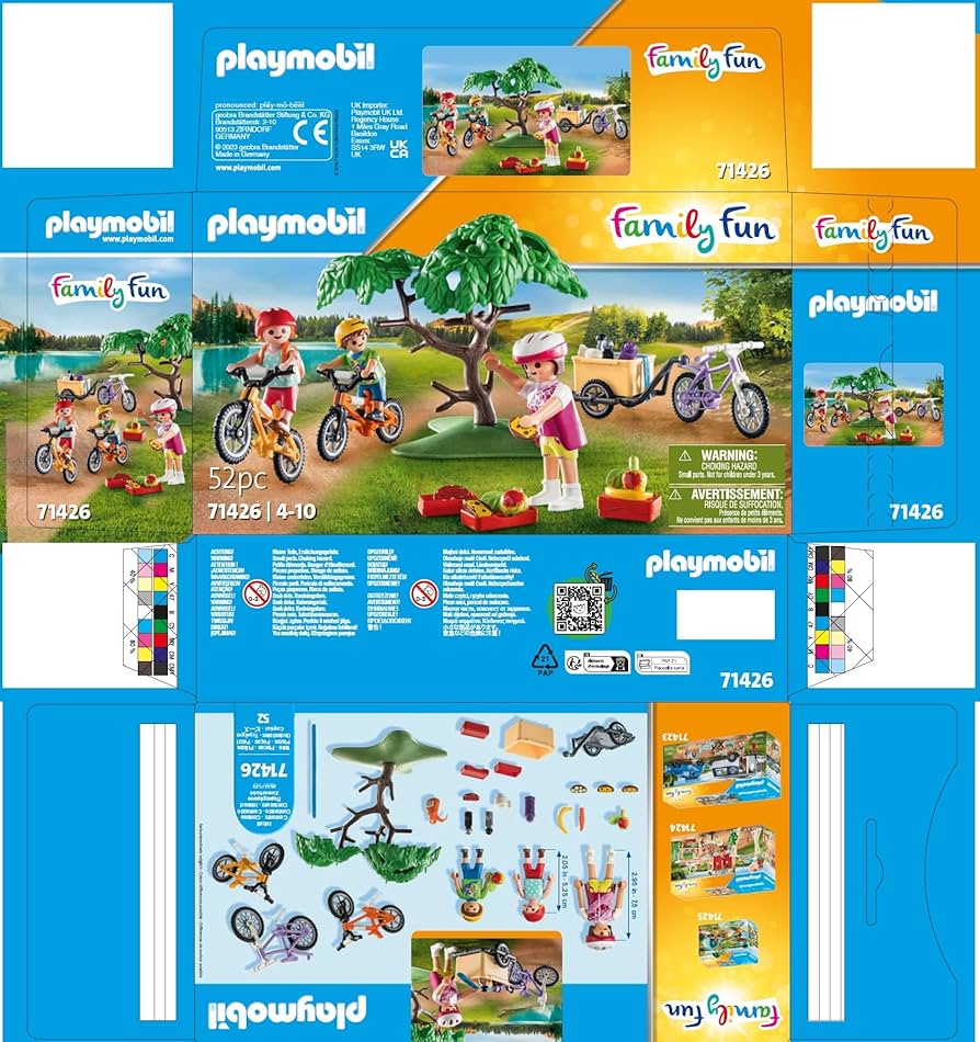 Amazon.com: Playmobil Mountain Bike Tour : Toys & Games