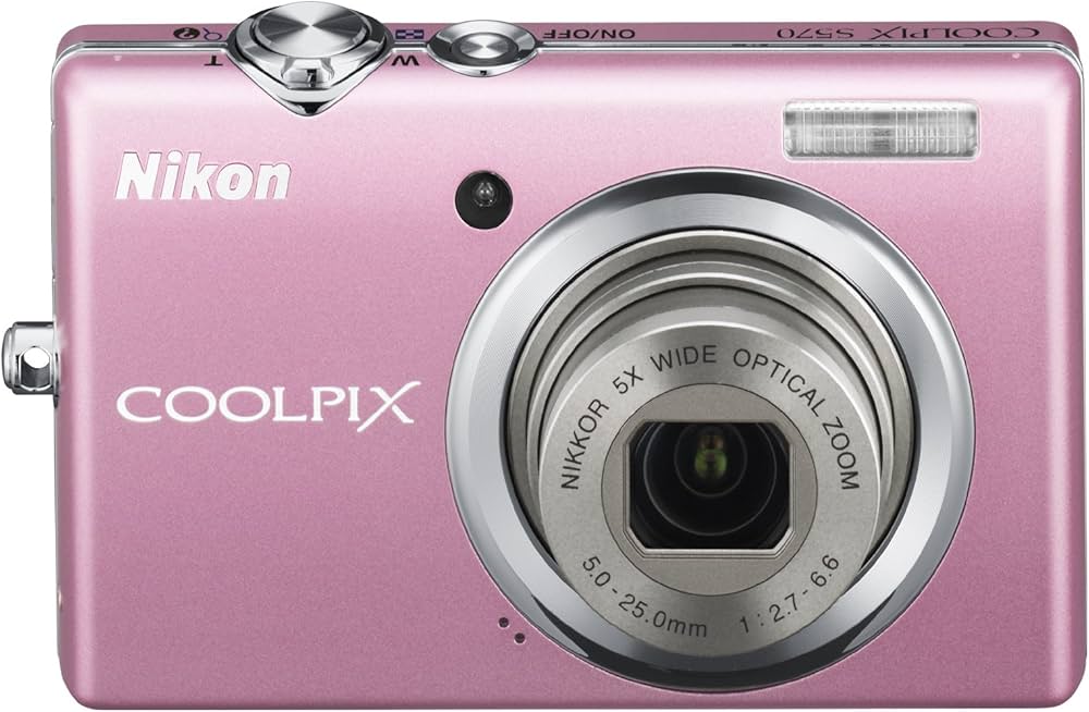 Amazon | Nikon デジタルカメラ COOLPIX (クールピクス) S570 ピンク