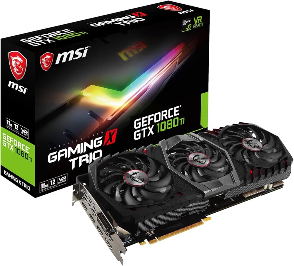 Amazon | MSI GeForce GTX 1080 Ti GAMING X TRIO グラフィックス