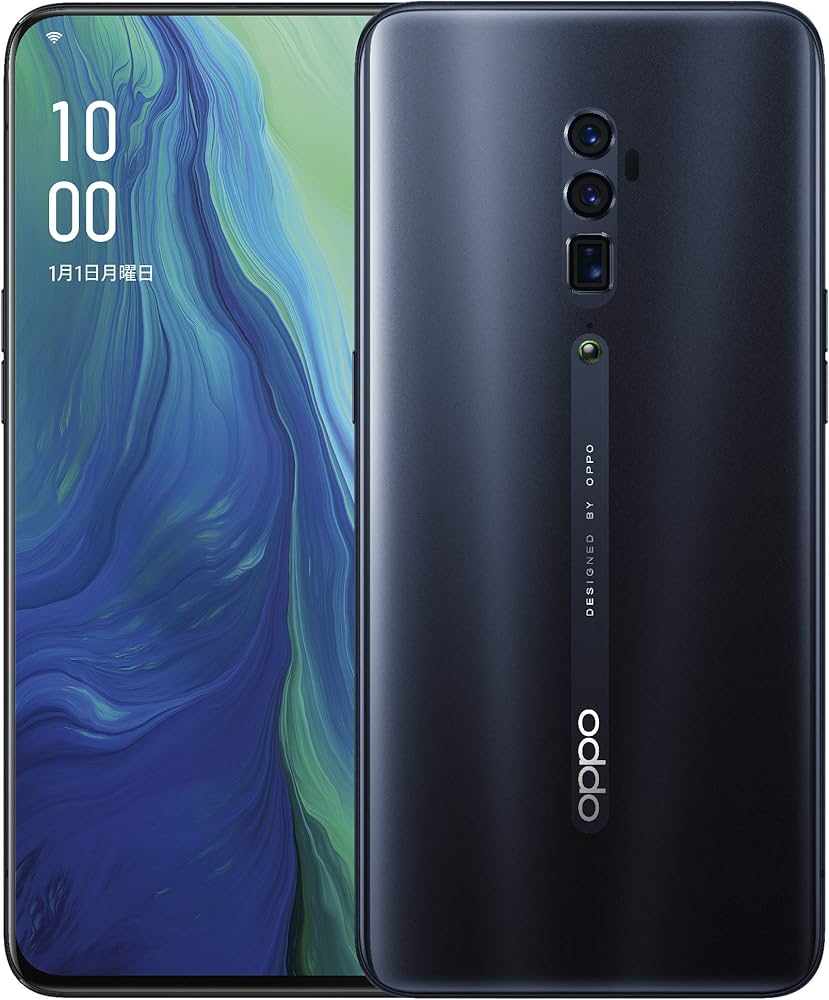 Amazon | OPPO Reno 10x Zoom ジェットブラック 【日本正規代理店品