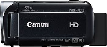 Amazon | Canon デジタルビデオカメラ iVIS HF R42 光学32倍ズーム