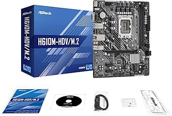 Amazon | ASRock マザーボード H610M-HDV/M.2 Intel H610 シリーズ 第