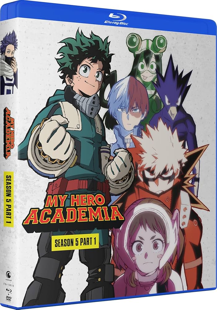 Amazon.com: My Hero Academia: Season Five - Part One - Blu-ray +