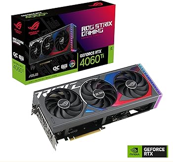 Amazon | ASUS ROG Strix GeForce RTX™ 4060 Ti OC Edition ゲーミング
