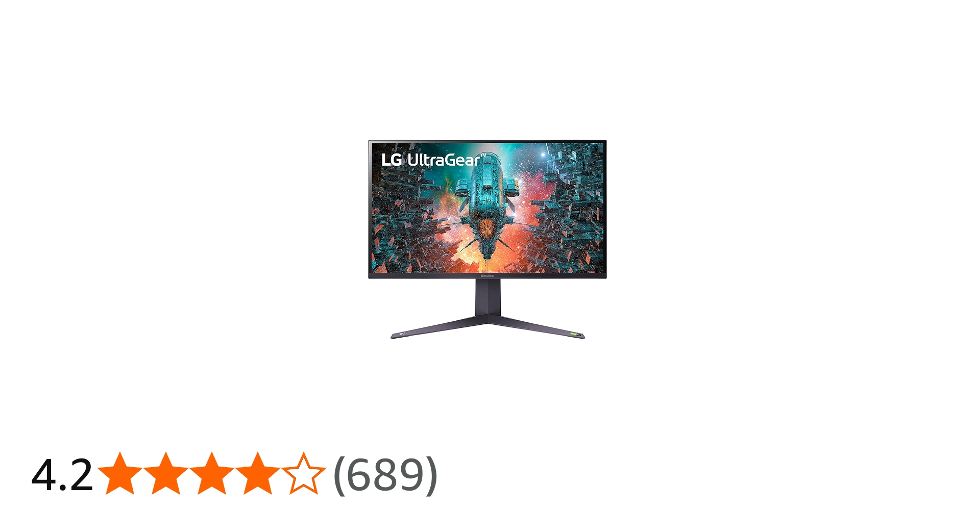 LG Ultragear 32GQ950 4K Gaming Monitor with 32 inch IPS Display