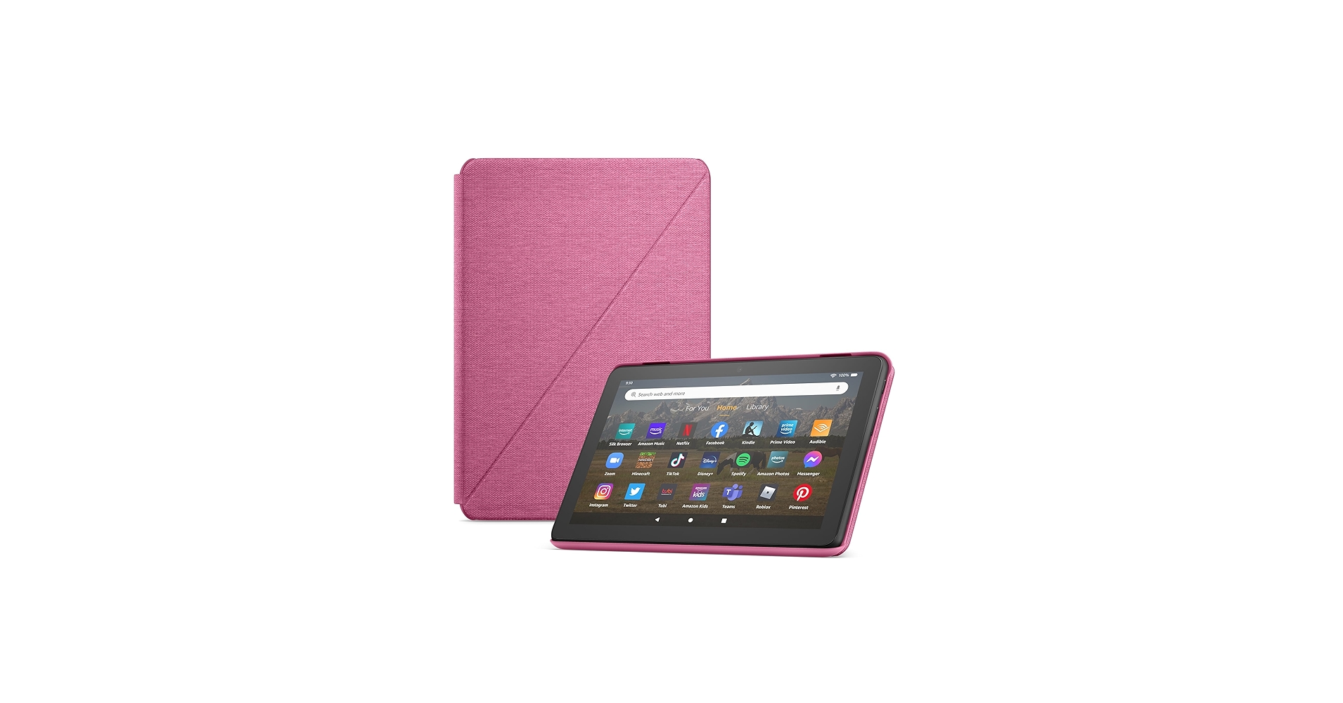 Amazon.com: Amazon Fire HD 8 Tablet (32GB Hibiscus) + Standing