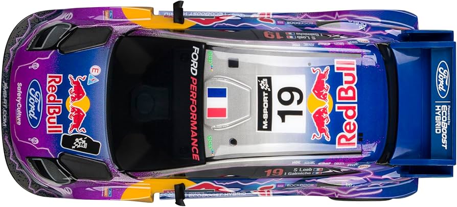 Amazon.com: Nikko RC 1:16th Rally Series Red Bull Racing RC Car